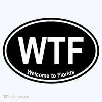 Wtf Welcome To Florida Beanie thumb 2