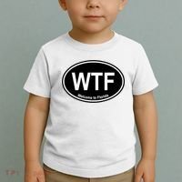 Wtf Welcome To Florida Toddler T-Shirt thumb 2