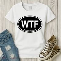 Wtf Welcome To Florida Women's T-Shirt thumb 3