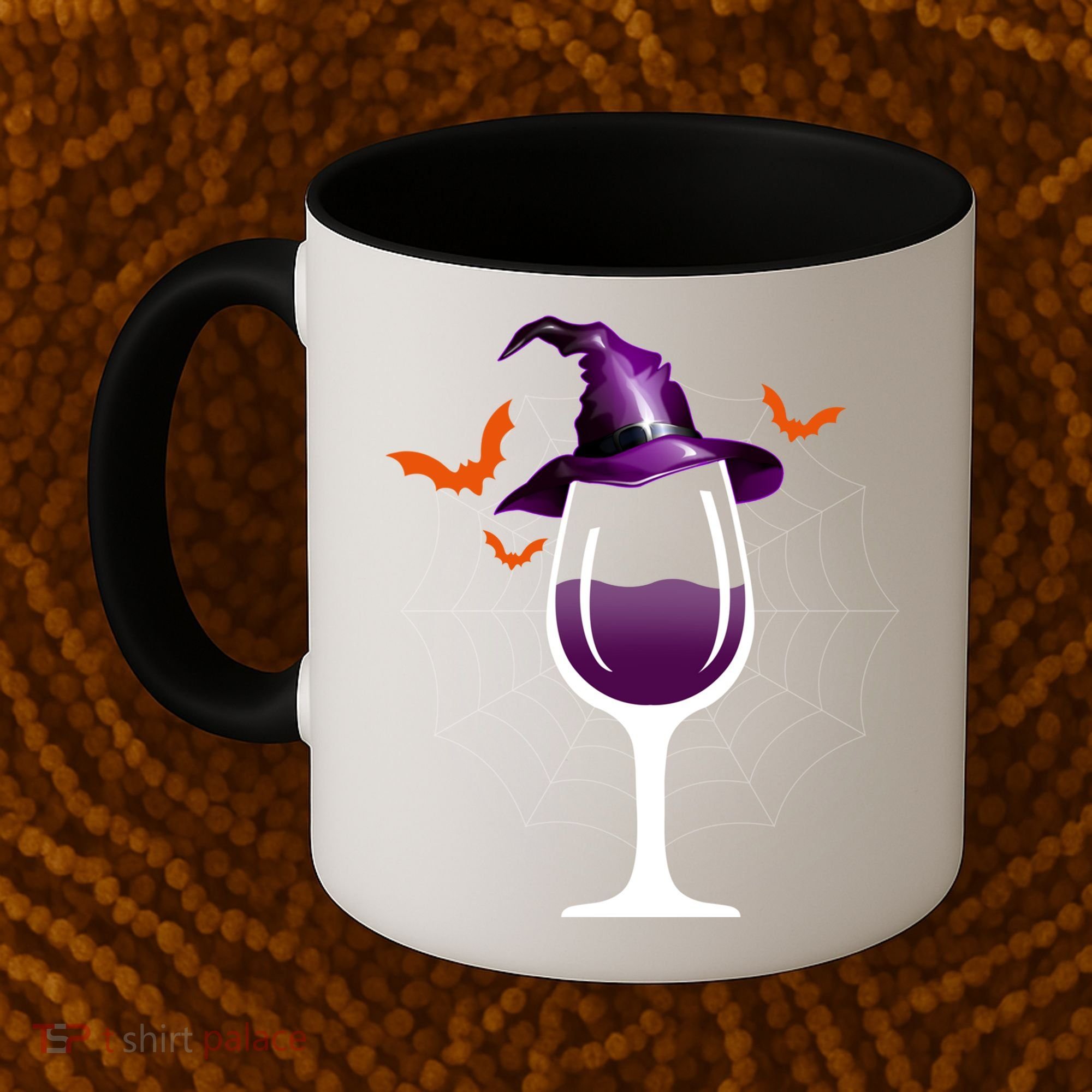 Witch Way To The Wine Witch And Wine Funny Halloween Meaningful Gift Coffee Mug