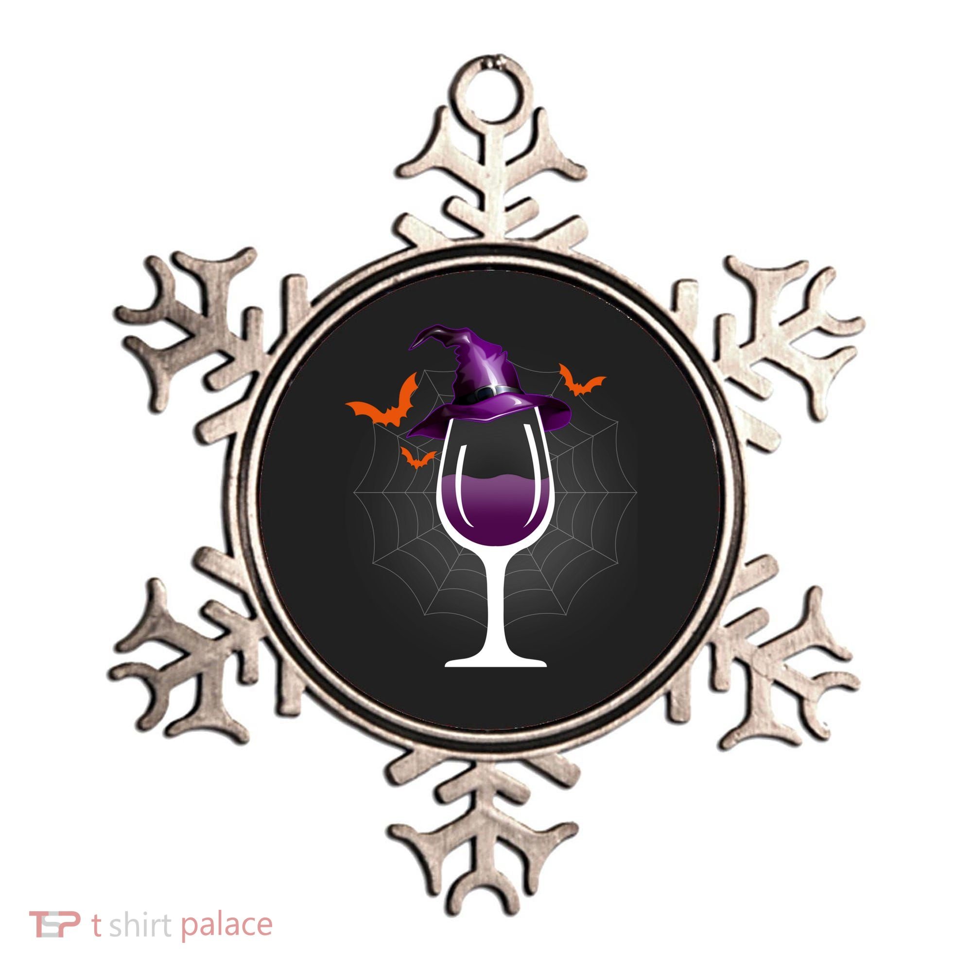 Witch Way To The Wine Witch And Wine Funny Halloween Meaningful Gift Ornament