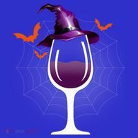 Witch Way To The Wine Witch And Wine Funny Halloween Meaningful Gift Apron thumb 3