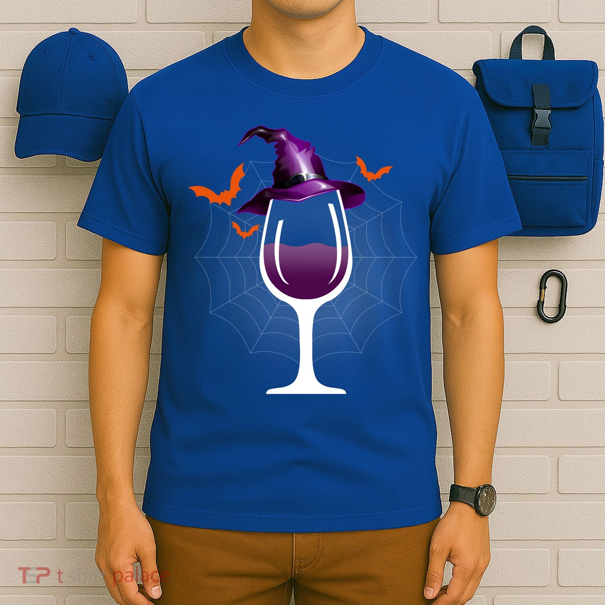 Witch Way To The Wine Witch And Wine Funny Halloween Meaningful Gift T-Shirt