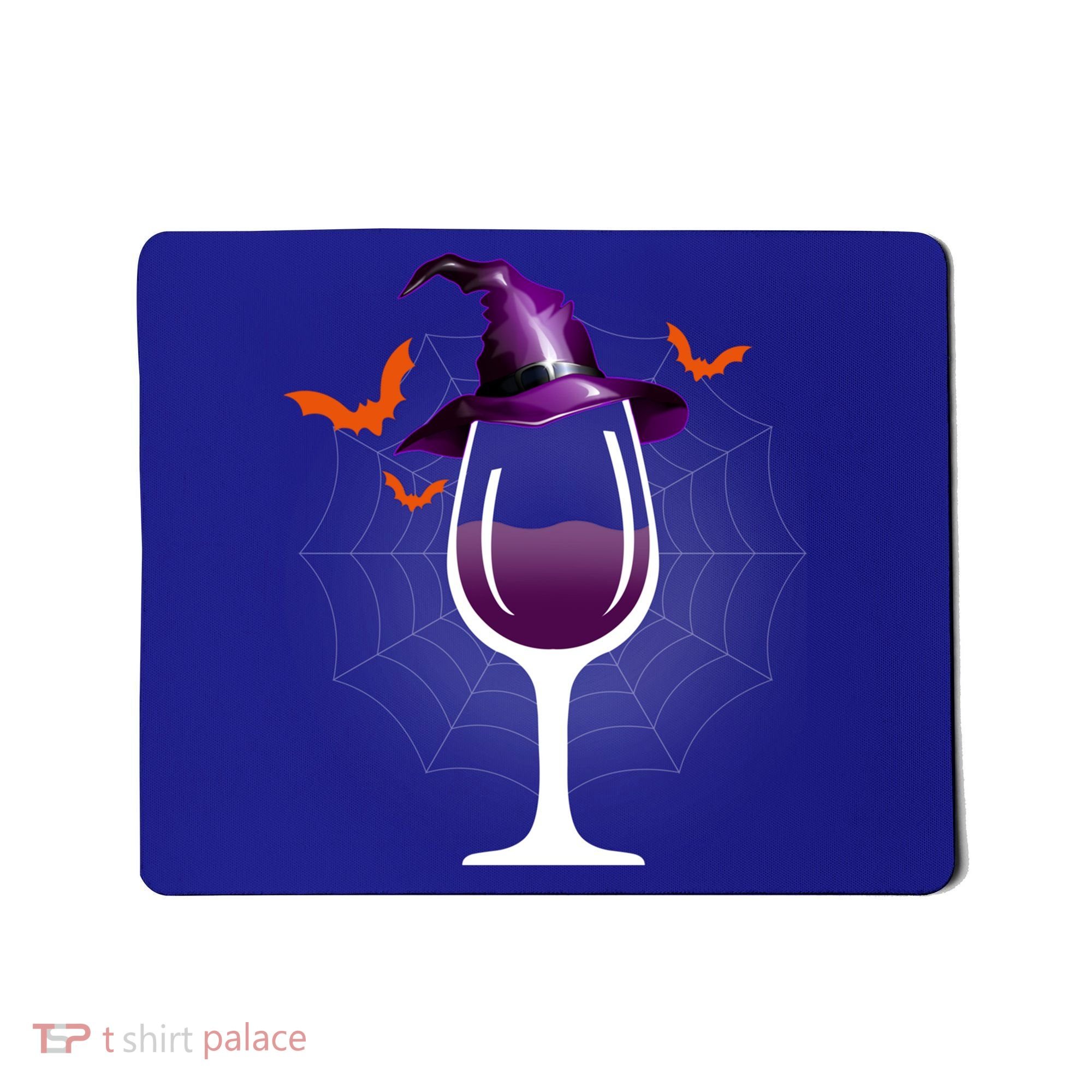 Witch Way To The Wine Witch And Wine Funny Halloween Meaningful Gift Mousepad