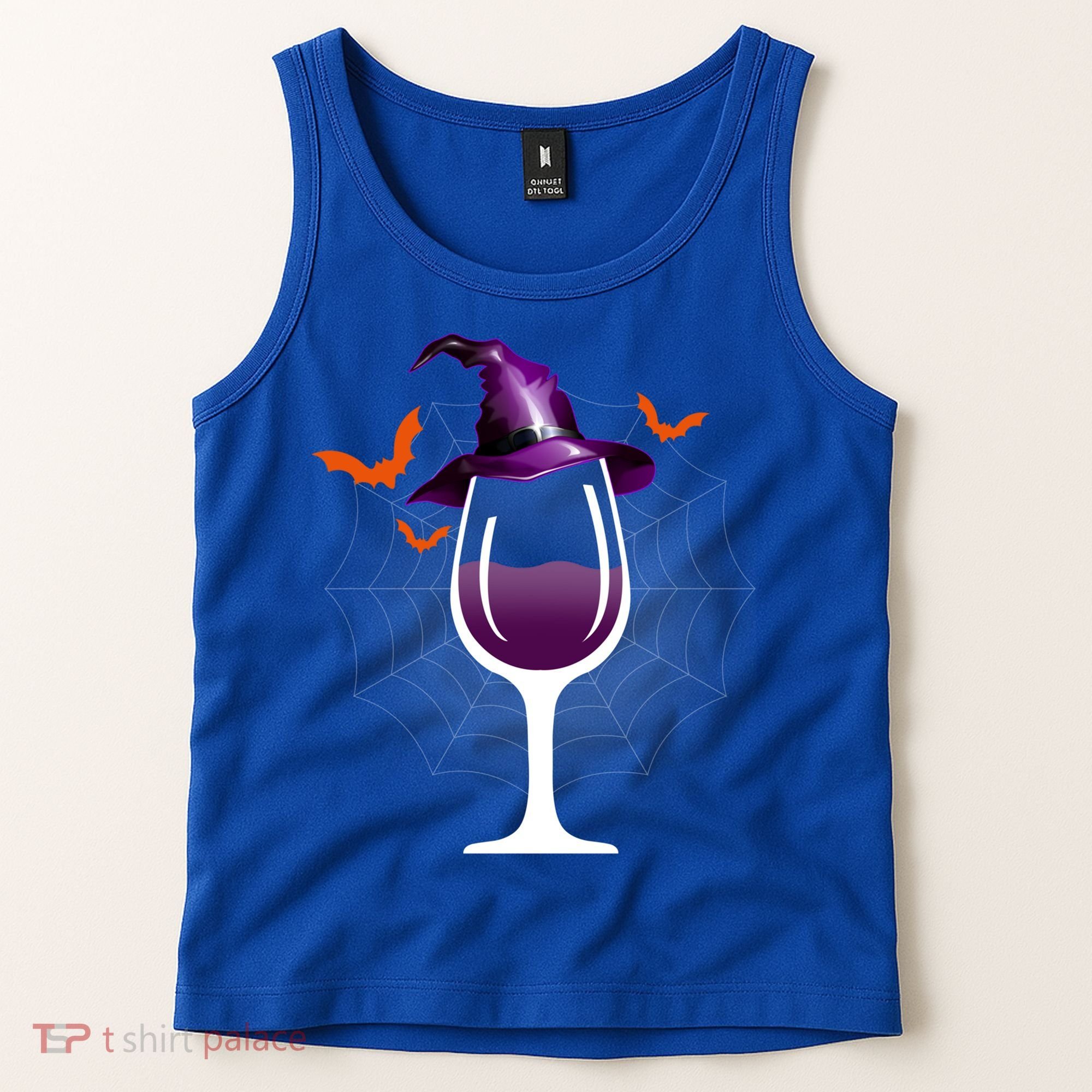 Witch Way To The Wine Witch And Wine Funny Halloween Meaningful Gift Tank Top