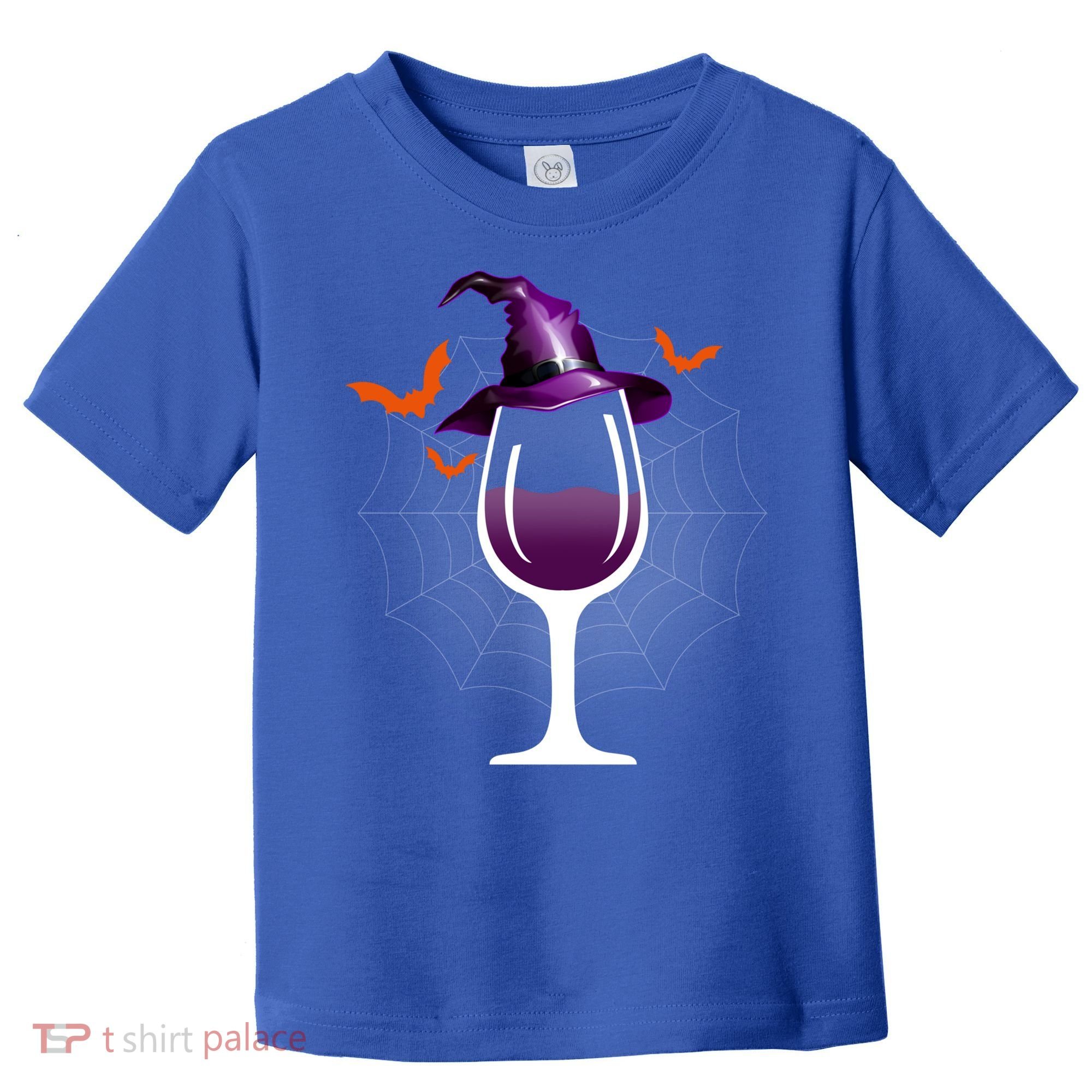 Witch Way To The Wine Witch And Wine Funny Halloween Meaningful Gift Toddler T-Shirt