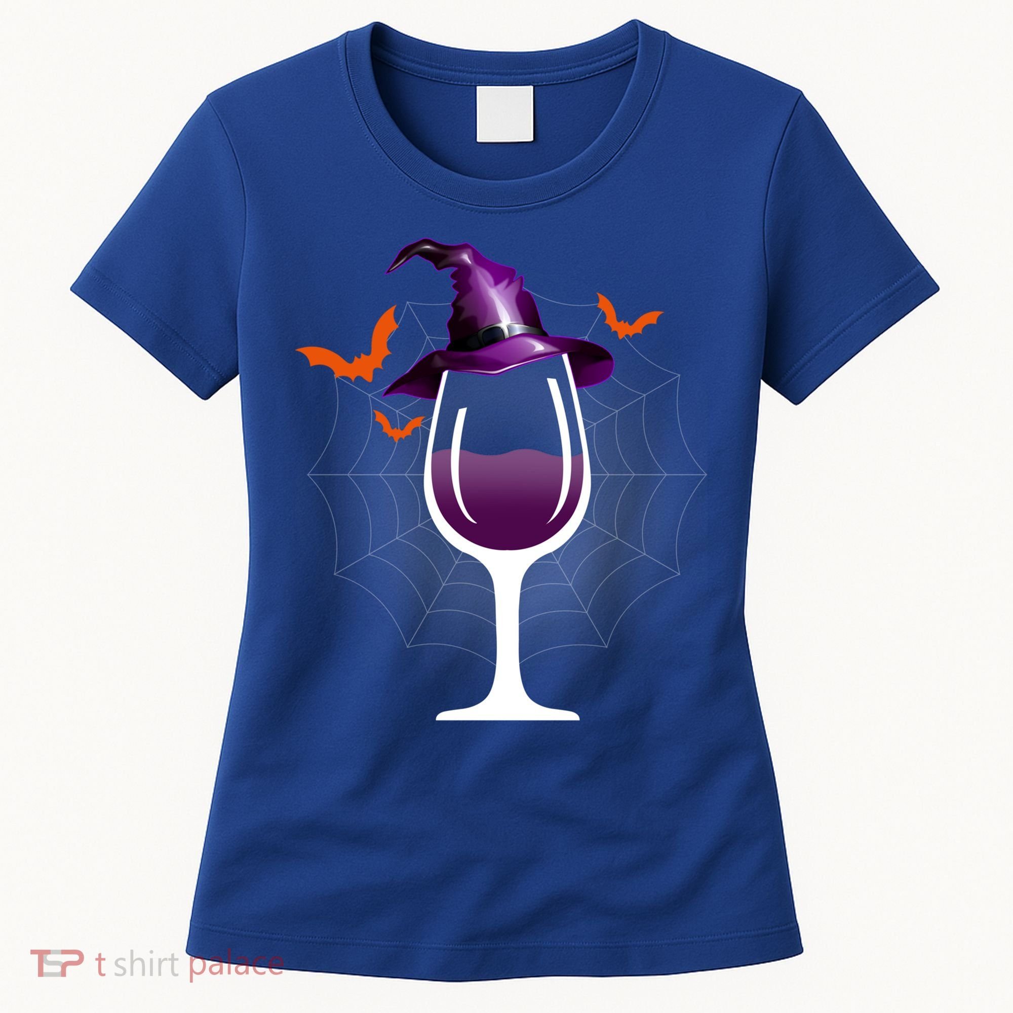 Witch Way To The Wine Witch And Wine Funny Halloween Meaningful Gift Women's T-Shirt
