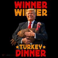 Winner Winner Turkey Dinner Funny Trump Thanksgiving Gift Coffee Mug thumb 5