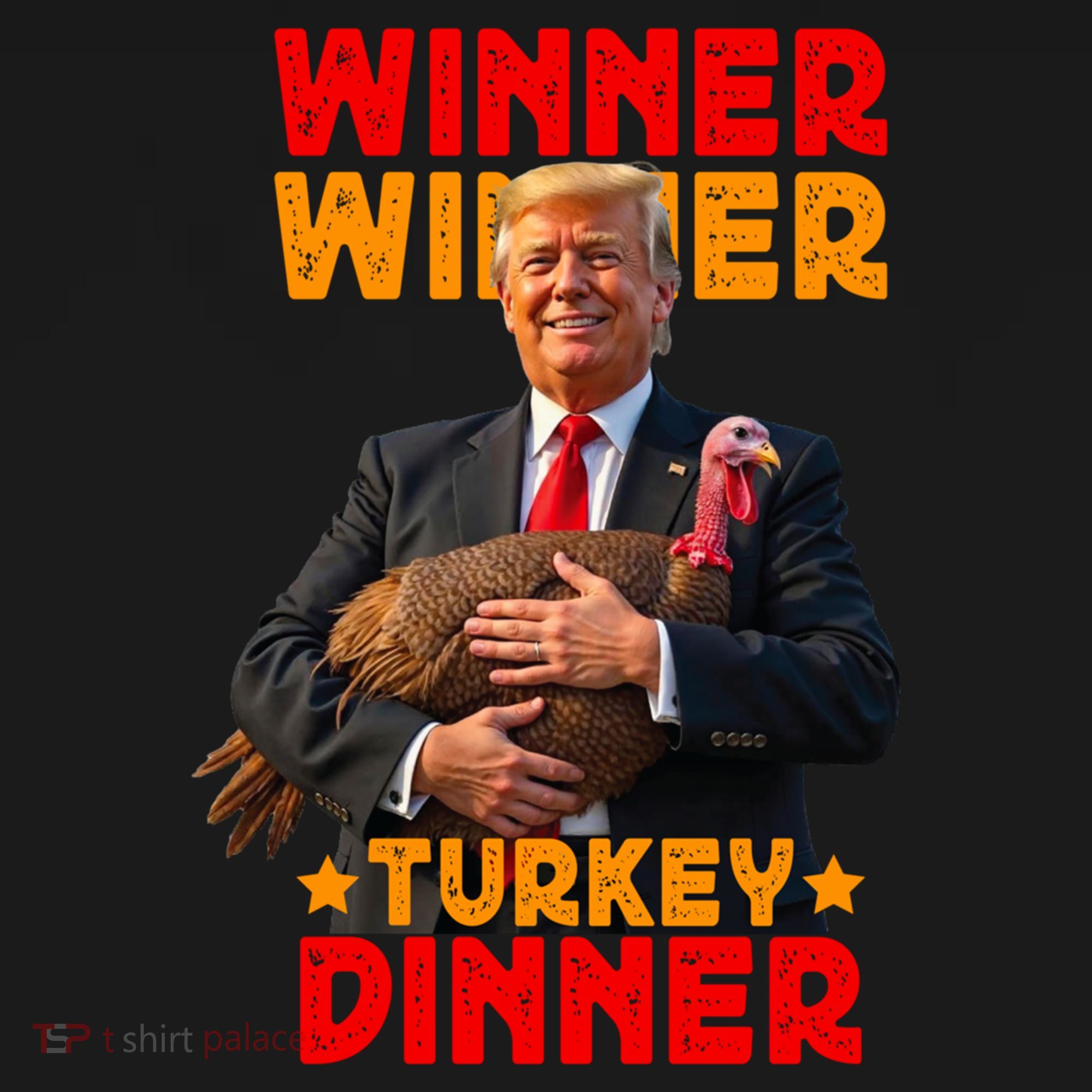 Winner Winner Turkey Dinner Funny Trump Thanksgiving Gift Women's Hoodie