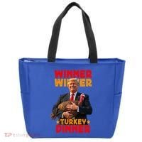Winner Winner Turkey Dinner Funny Trump Thanksgiving Gift Tote Bag thumb 0