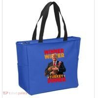 Winner Winner Turkey Dinner Funny Trump Thanksgiving Gift Tote Bag thumb 2