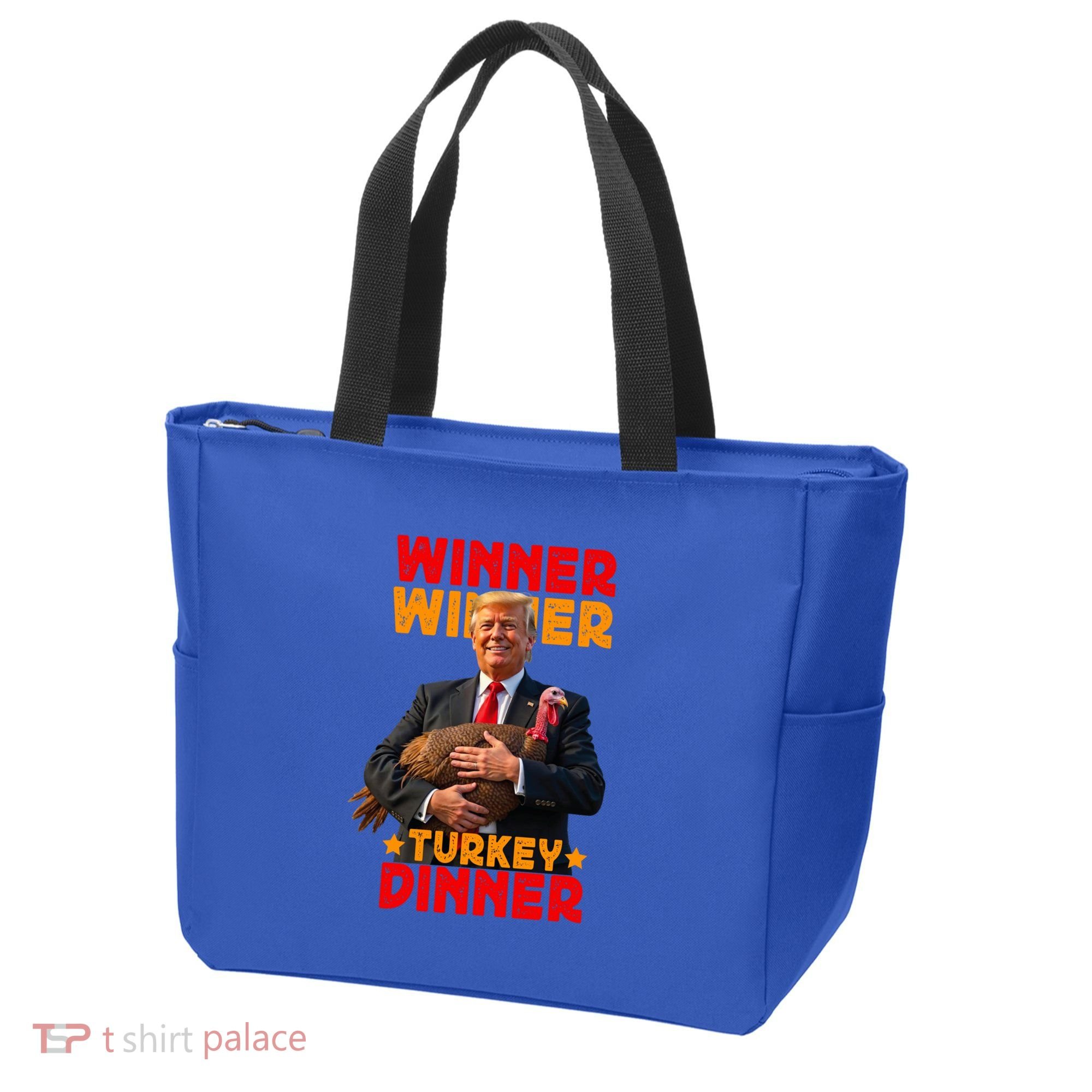 Winner Winner Turkey Dinner Funny Trump Thanksgiving Gift Tote Bag