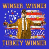 Winner Winner Turkey Dinner Humor Funny Trump Thanksgiving Gift Sweatshirt thumb 3