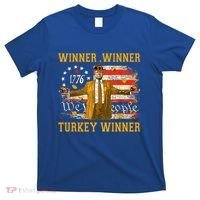 Winner Winner Turkey Dinner Humor Funny Trump Thanksgiving Gift T-Shirt thumb 0