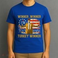 Winner Winner Turkey Dinner Humor Funny Trump Thanksgiving Gift T-Shirt thumb 3