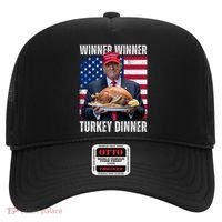 Winner Winner Turkey Dinner Humor Funny Trump Thanksgiving Meaningful Gift Hat thumb 0