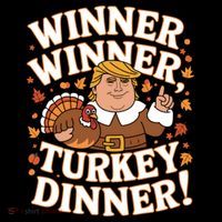Winner Winner Turkey Dinner Funny Trump Thanksgiving Turkey Gift Coffee Mug thumb 5