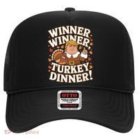 Winner Winner Turkey Dinner Funny Trump Thanksgiving Turkey Gift Hat thumb 0