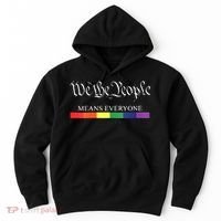Womens We The People Means Everyone Rainbow Flag Lgbt Pride Month Hoodie thumb 0