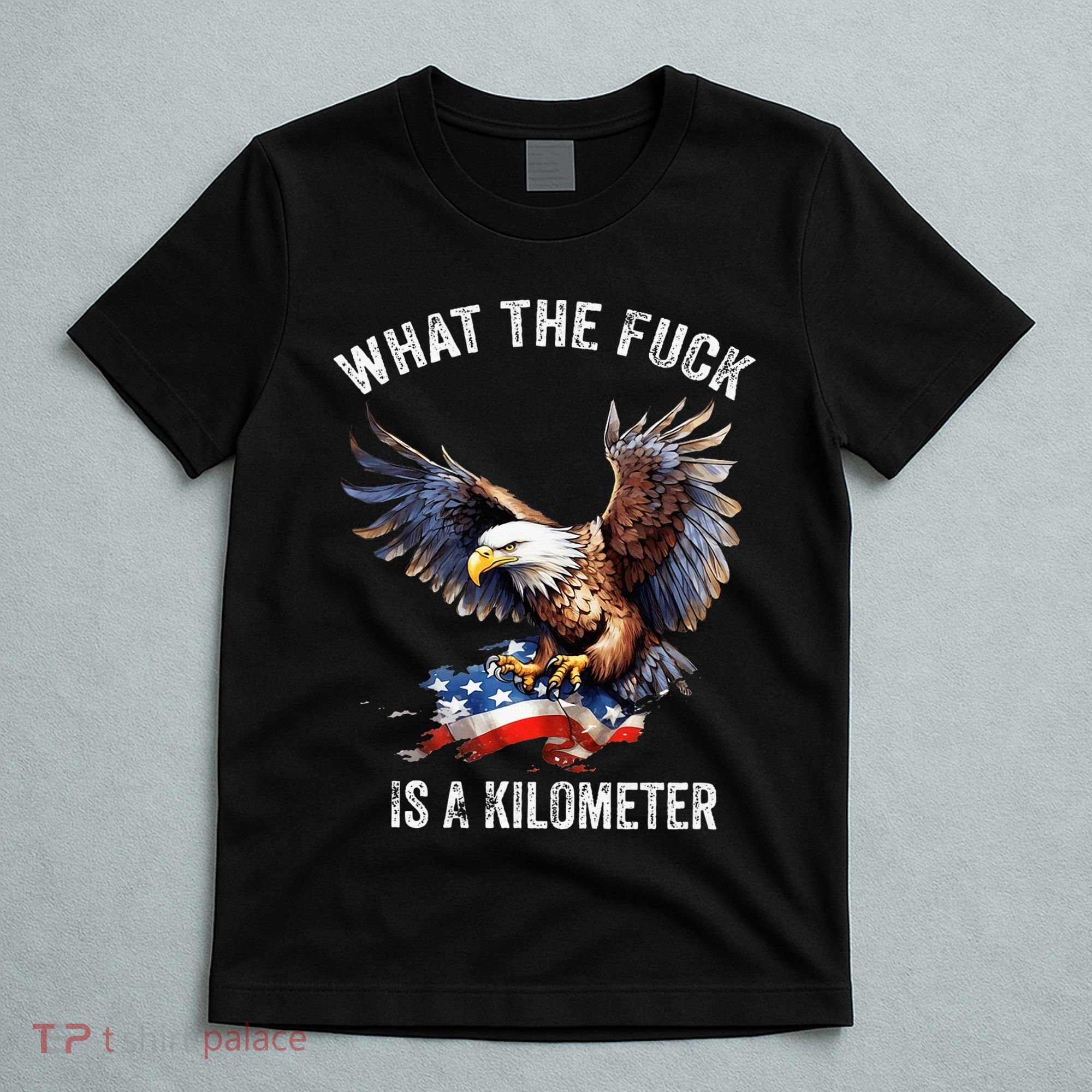 Wtf What The Fu.K Is A Kilometer George Washington T-Shirt