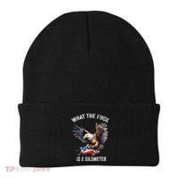 Wtf What The Fu.K Is A Kilometer George Washington Beanie thumb 0
