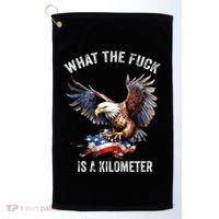 Wtf What The Fu.K Is A Kilometer George Washington Golf Towel thumb 0