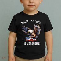 Wtf What The Fu.K Is A Kilometer George Washington Toddler T-Shirt thumb 2