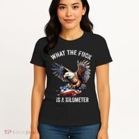 Wtf What The Fu.K Is A Kilometer George Washington Women's T-Shirt thumb 4