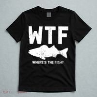 Wtf Wheres The Fish Funny Fishing T-Shirt thumb 5