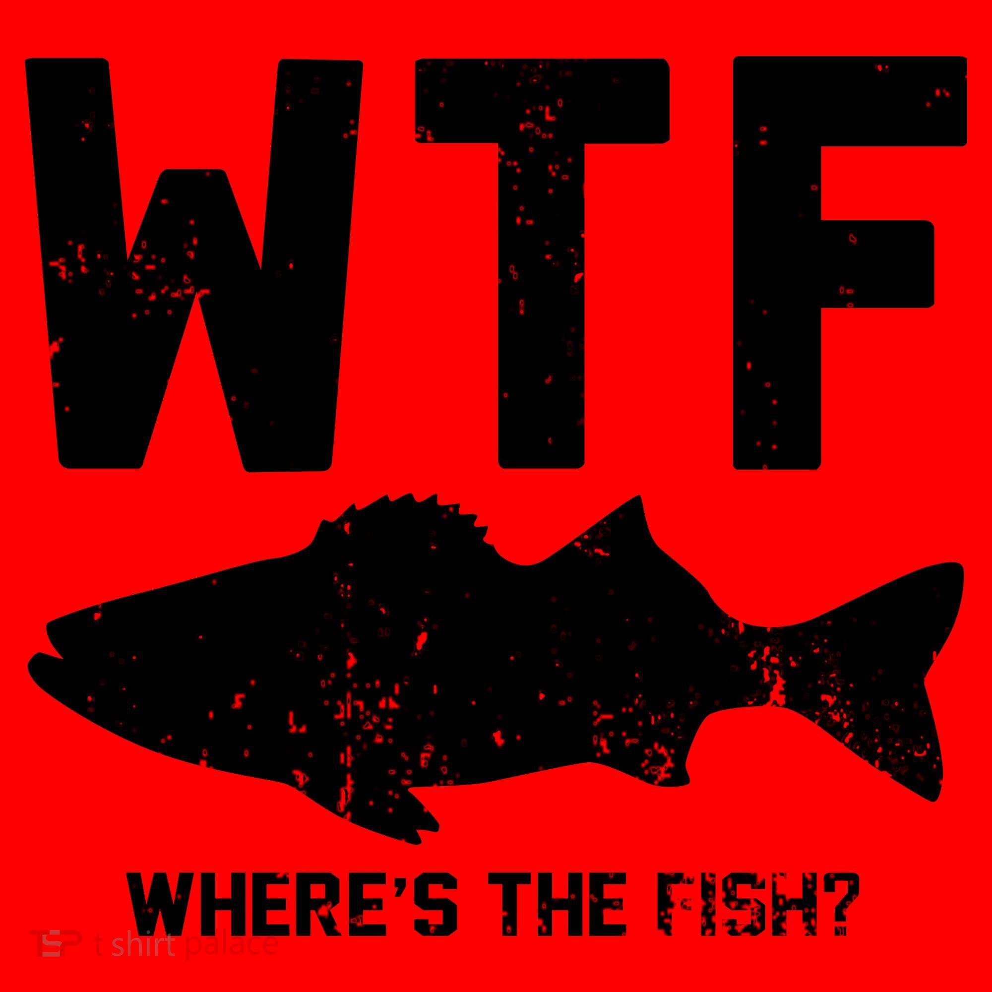 Wtf Wheres The Fish Funny Fishing Santa Hat