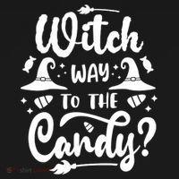 Witch Way To The Candy Cute Halloween Women's Tank Top thumb 5
