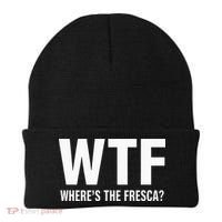 Wtf WhereS The Fresca Funny Beer Drinking Beanie thumb 0