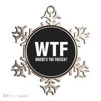 Wtf WhereS The Fresca Funny Beer Drinking Ornament thumb 0
