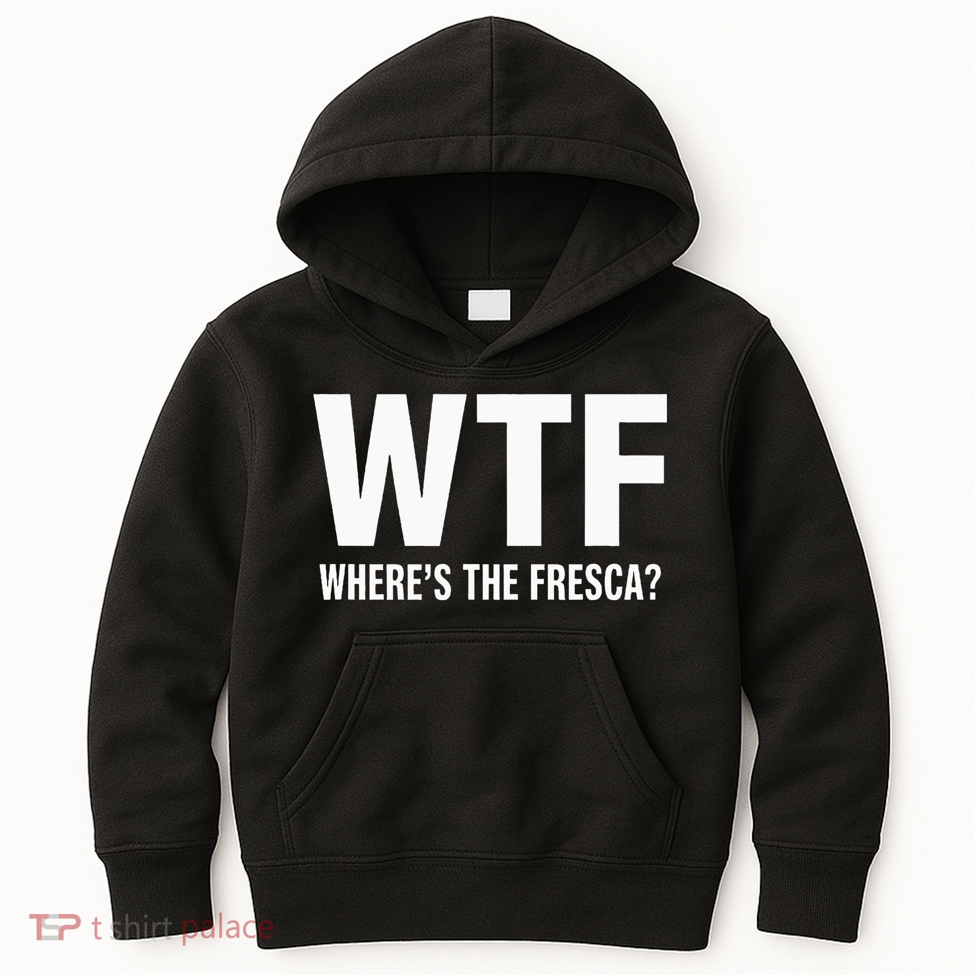 Wtf WhereS The Fresca Funny Beer Drinking Kids Hoodie