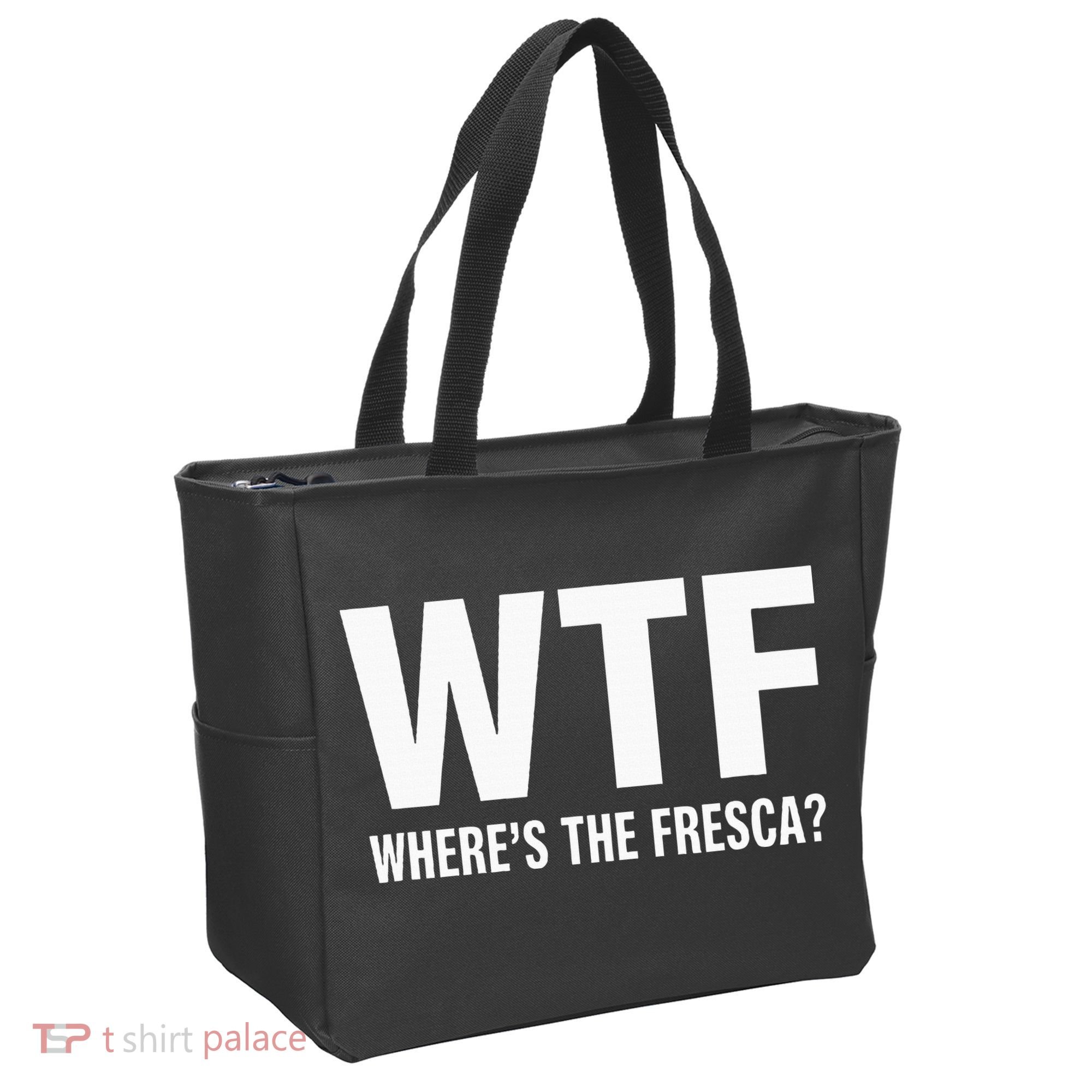 Wtf WhereS The Fresca Funny Beer Drinking Tote Bag