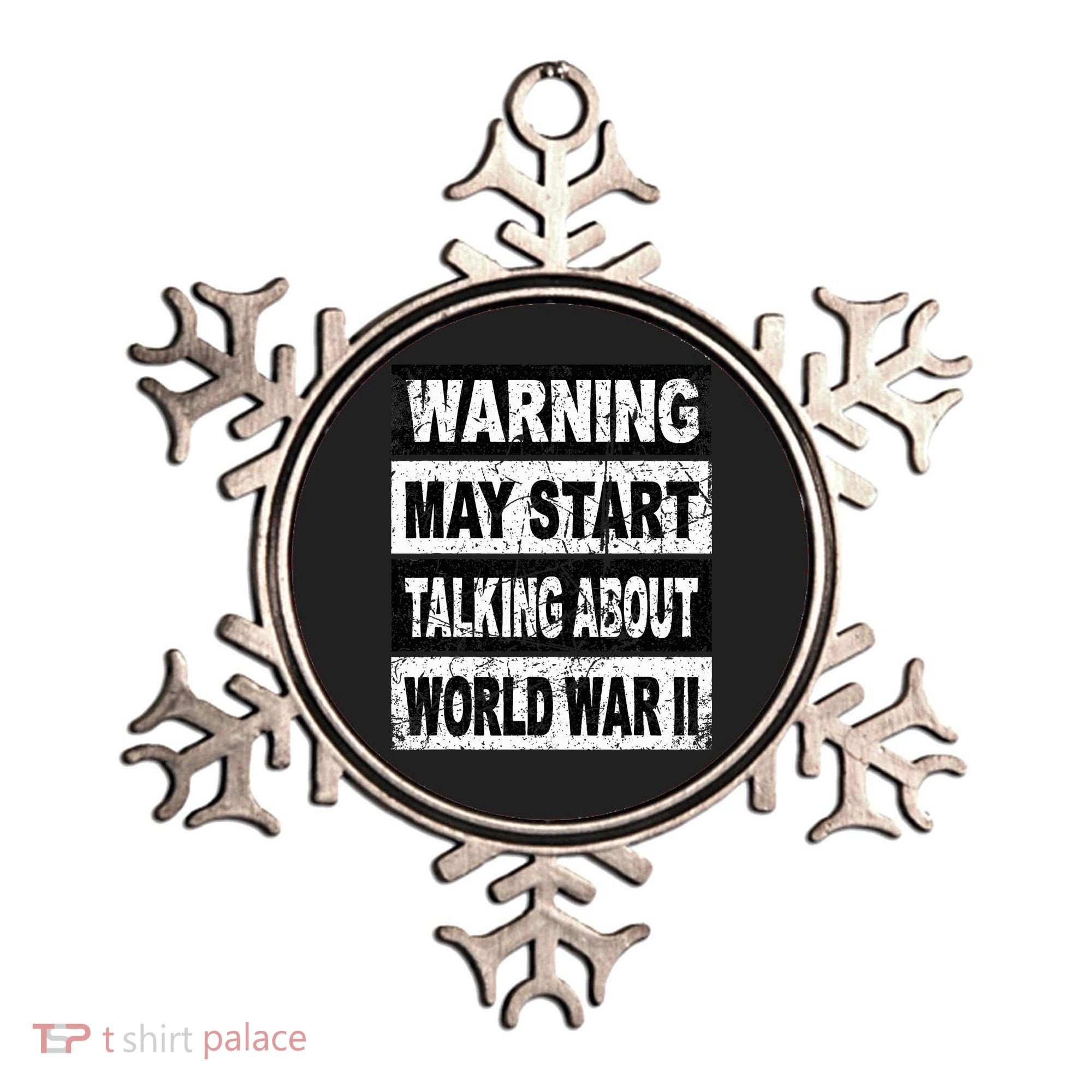World War Two WW2 Retro History Teacher Ornament