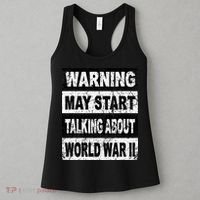 World War Two WW2 Retro History Teacher Women's Tank Top thumb 3