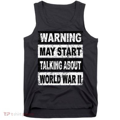 World War Two WW2 Retro History Teacher Tank Top