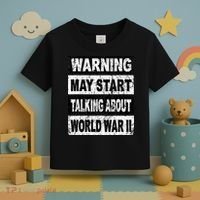 World War Two WW2 Retro History Teacher Toddler T-Shirt thumb 3
