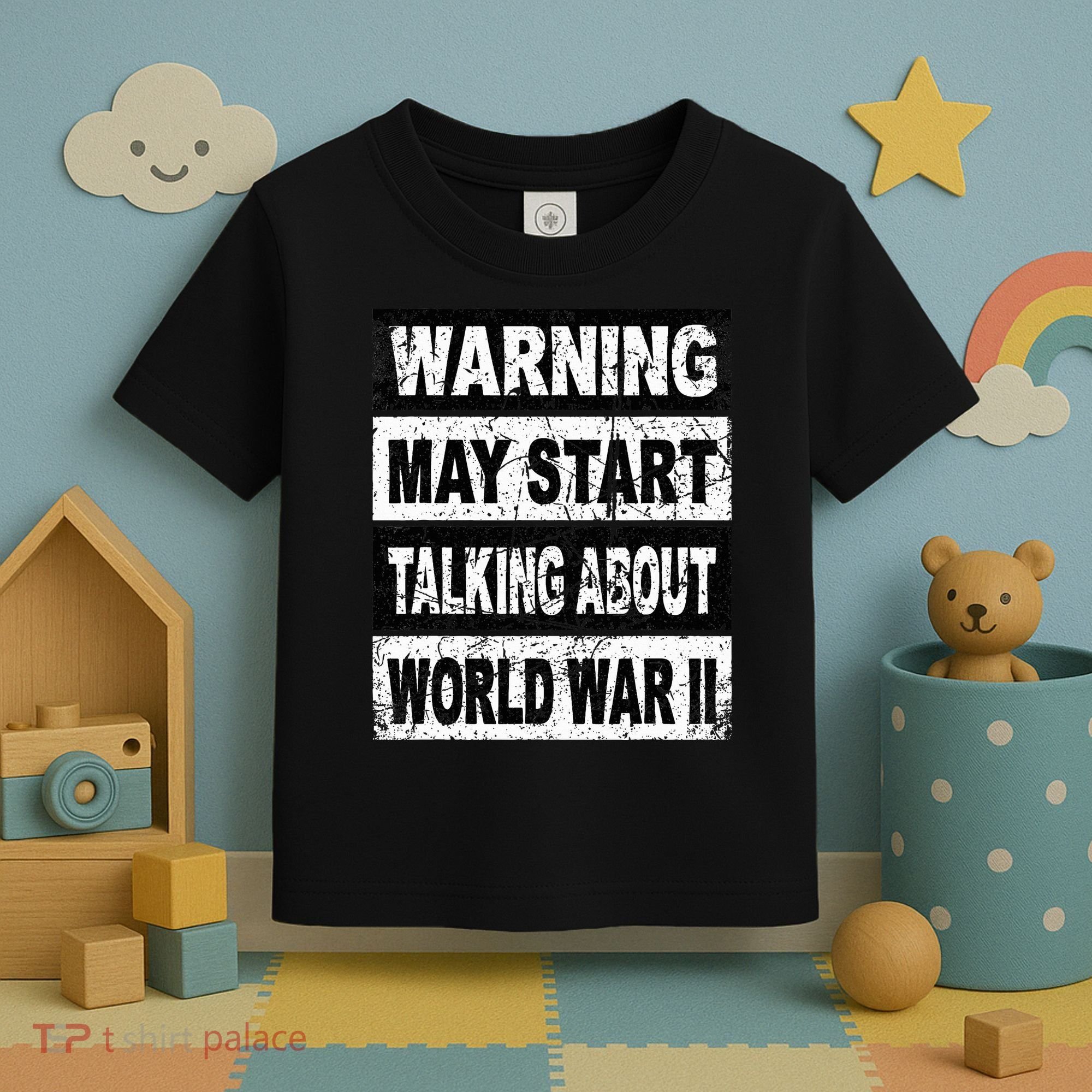 World War Two WW2 Retro History Teacher Toddler T-Shirt