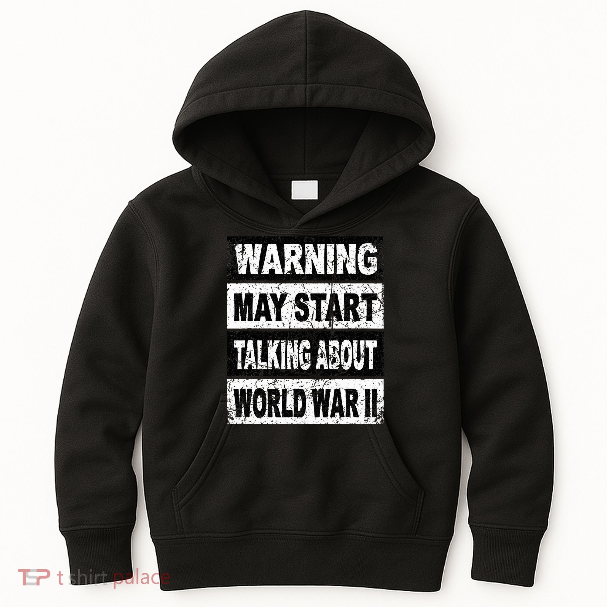 World War Two WW2 Retro History Teacher Kids Hoodie