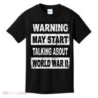 World War Two WW2 Retro History Teacher Kids T-Shirt thumb 0
