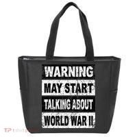 World War Two WW2 Retro History Teacher Tote Bag thumb 0