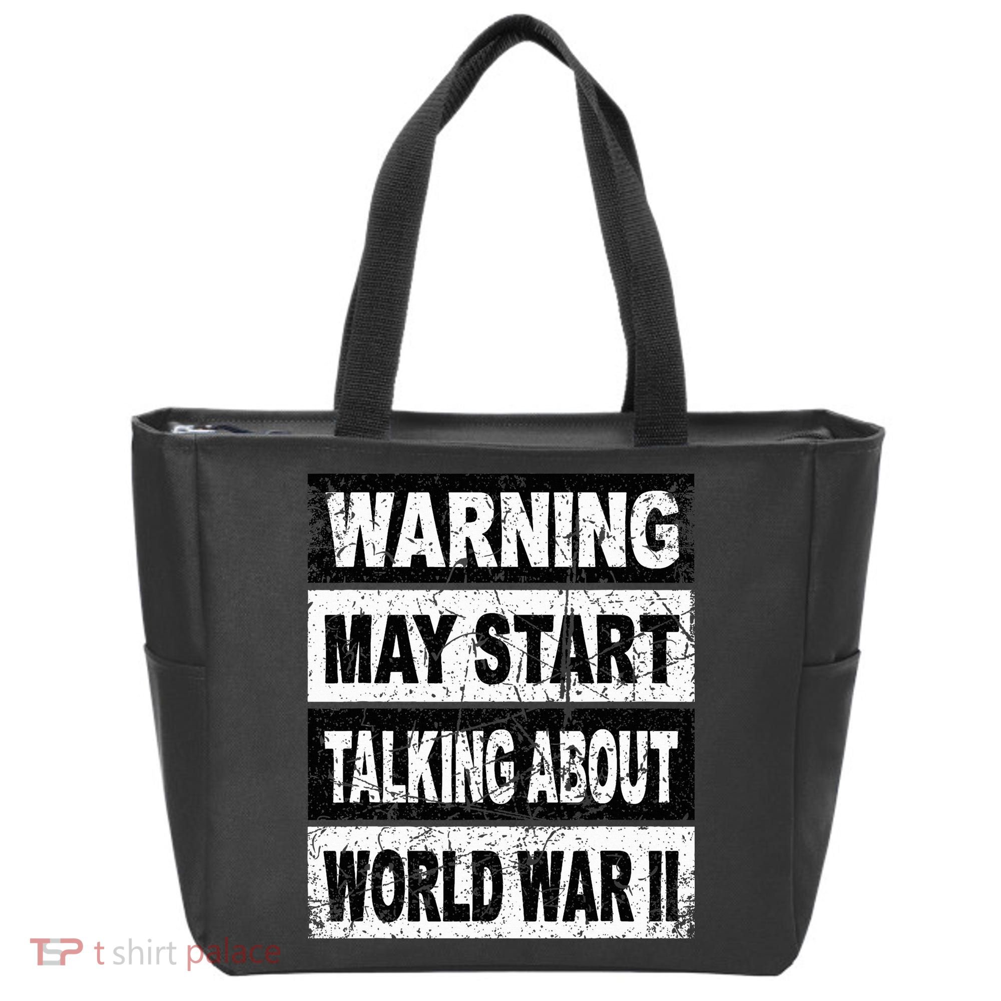 World War Two WW2 Retro History Teacher Tote Bag