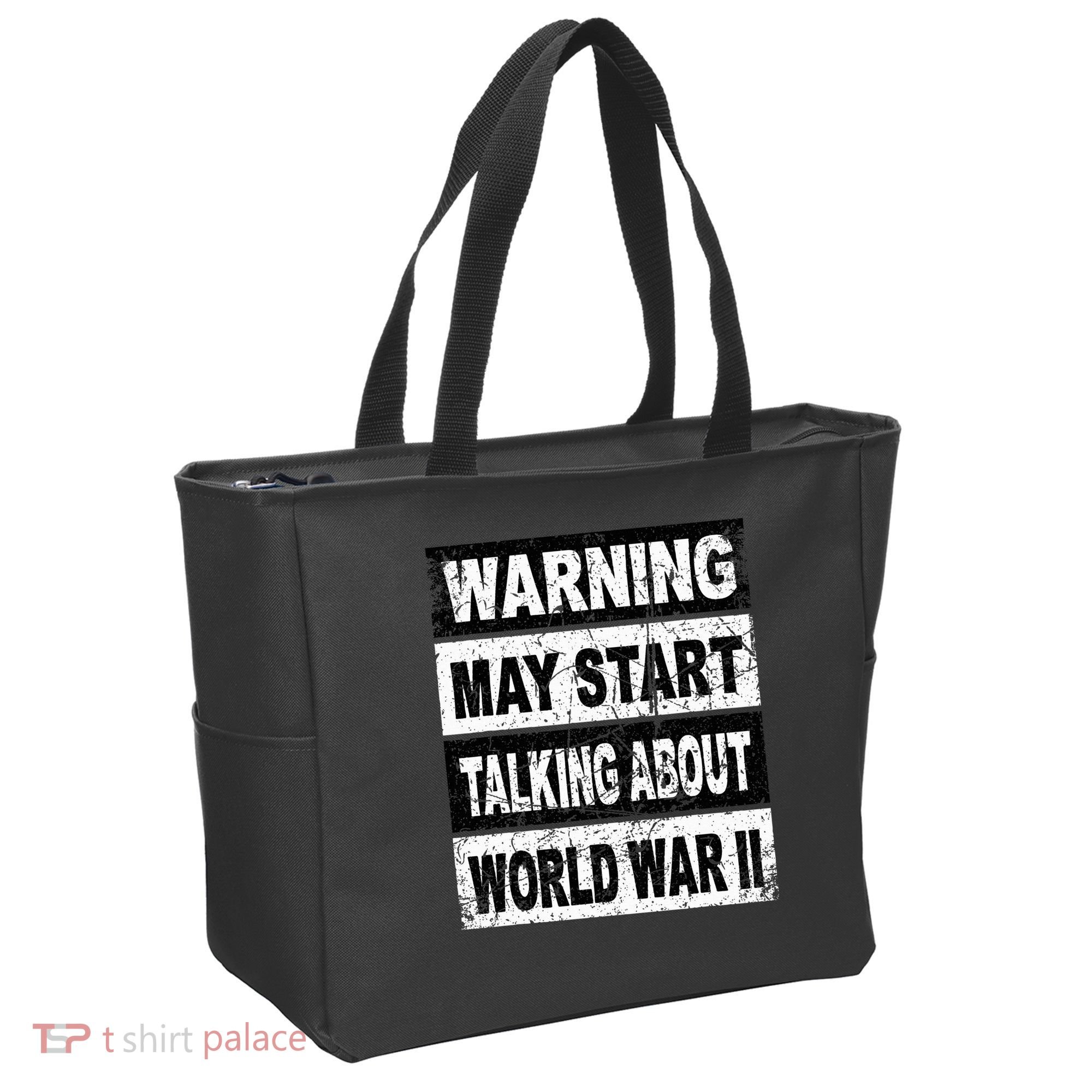 World War Two WW2 Retro History Teacher Tote Bag