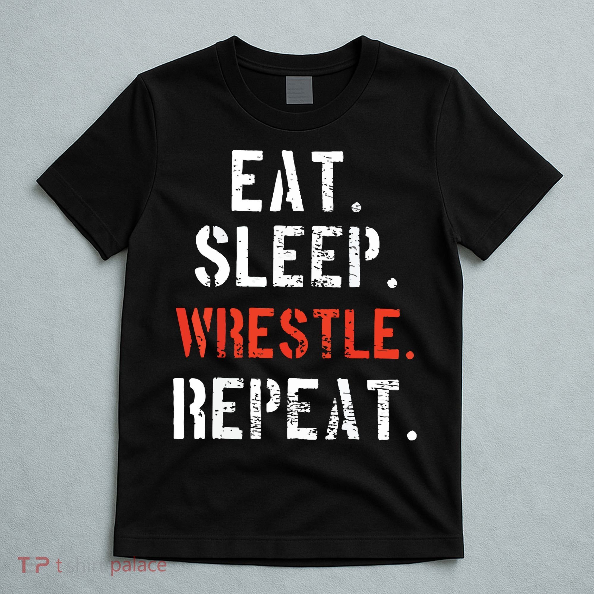 Wrestling Wrestler Vintage Funny Gift T-Shirt