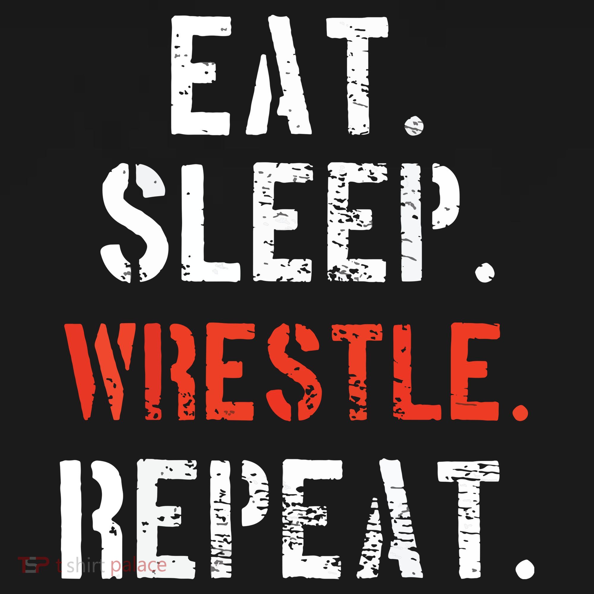 Wrestling Wrestler Vintage Funny Gift T-Shirt