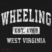 Wheeling West Virginia Wv Vintage Established Sports T-Shirt thumb 7