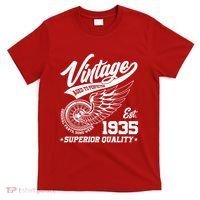 Winged Wheel Vintage 1935 Aged To Perfection Superior Quality 90th Birthday T-Shirt thumb 0