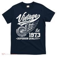 Winged Wheel Vintage 1973 Aged To Perfection Superior Quality 50th Birthday T-Shirt thumb 0